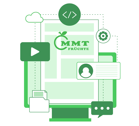 Schaubild CMS der MMT-App